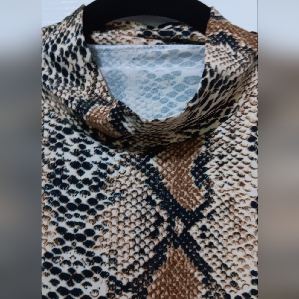 Unkown Reptile Print Bodysuit Excellent Condition Small - Picture 4 of 4